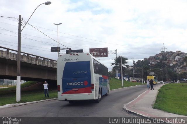 Viação Riodoce 79855 na cidade de Vitória, Espírito Santo, Brasil, por Levi Rodrigues dos Santos. ID da foto: 1431539.