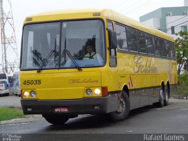 Viação Itapemirim 45035 na cidade de Campos dos Goytacazes, Rio de Janeiro, Brasil, por Rafael Gomes . ID da foto: 1430899.