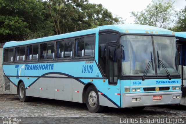 Transnorte - Transporte e Turismo Norte de Minas 18100 na cidade de Montes Claros, Minas Gerais, Brasil, por Carlos Eduardo Lopes. Número da foto: #1429746.