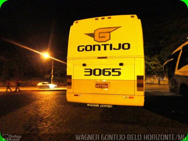 Empresa Gontijo de Transportes 3065 na cidade de Belo Horizonte, Minas Gerais, Brasil, por Wagner Gontijo Várzea da Palma-mg. Número da foto: #1431260.