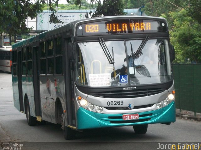 Auto Viação Urubupungá 00269 na cidade de Osasco, São Paulo, Brasil, por Jorge  Gabriel. ID da foto: 1431381.