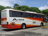Aries Turismo 1643 na cidade de São Paulo, São Paulo, Brasil, por Gilberto Martins. Número da foto: #:id.