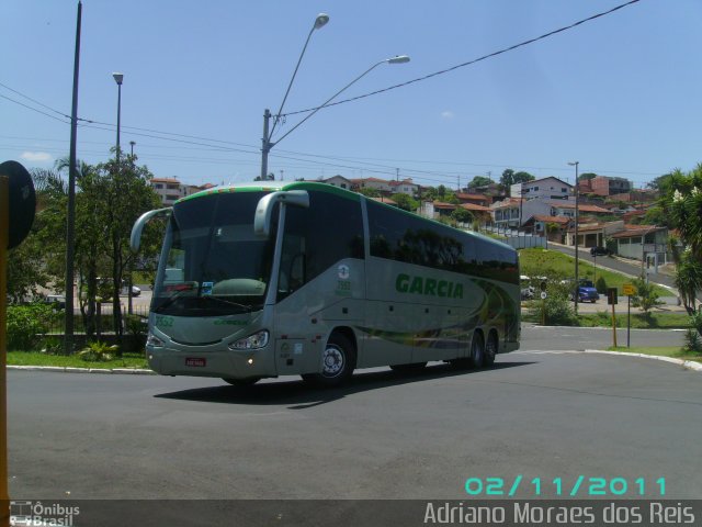 Viação Garcia 7552 na cidade de Bauru, São Paulo, Brasil, por Adriano Moraes dos Reis. Número da foto: #1432556.