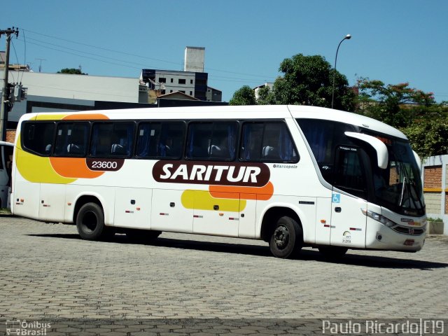Saritur - Santa Rita Transporte Urbano e Rodoviário 23600 na cidade de Divinópolis, Minas Gerais, Brasil, por Paulo Ricardo. Número da foto: #1433113.