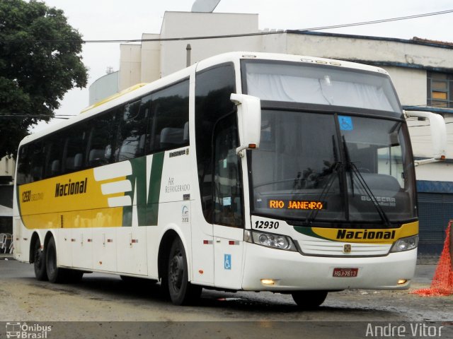 Viação Nacional 12930 na cidade de Rio de Janeiro, Rio de Janeiro, Brasil, por André Vitor  Silva dos Santos. Número da foto: #1431806.