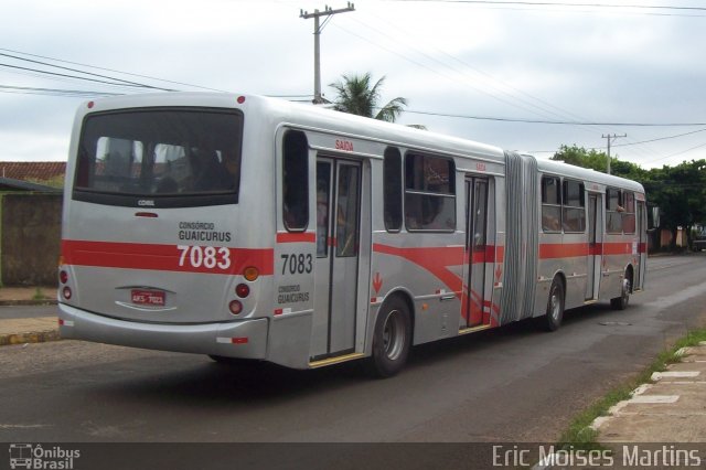 Auto Viação Floresta 7083 na cidade de Campo Grande, Mato Grosso do Sul, Brasil, por Eric Moises Martins. ID da foto: 1432694.