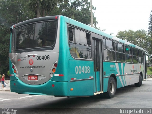 Auto Viação Urubupungá 00408 na cidade de Osasco, São Paulo, Brasil, por Jorge  Gabriel. Número da foto: #1432721.