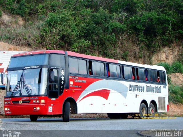 Expresso Industrial Turismo 6000 na cidade de Sabará, Minas Gerais, Brasil, por Jones Bh. Número da foto: #1435207.