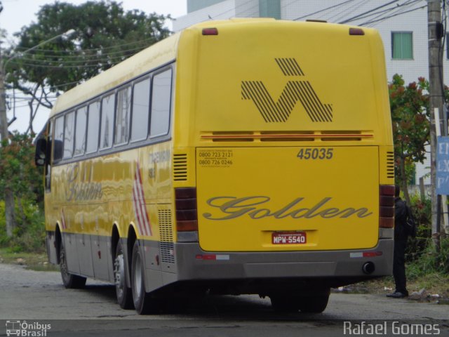 Viação Itapemirim 45035 na cidade de Campos dos Goytacazes, Rio de Janeiro, Brasil, por Rafael Gomes . ID da foto: 1434822.