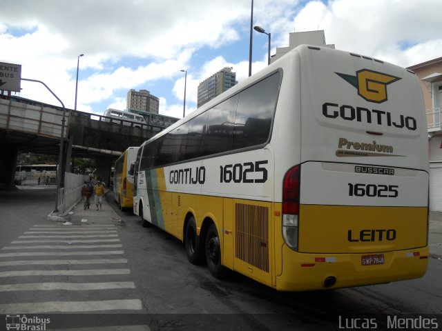 Empresa Gontijo de Transportes 16025 na cidade de Belo Horizonte, Minas Gerais, Brasil, por Lucas  Mendes. Número da foto: #1435513.