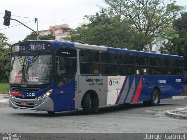 Viação Osasco 21.242 na cidade de Osasco, São Paulo, Brasil, por Jorge  Gabriel. Número da foto: #1434648.