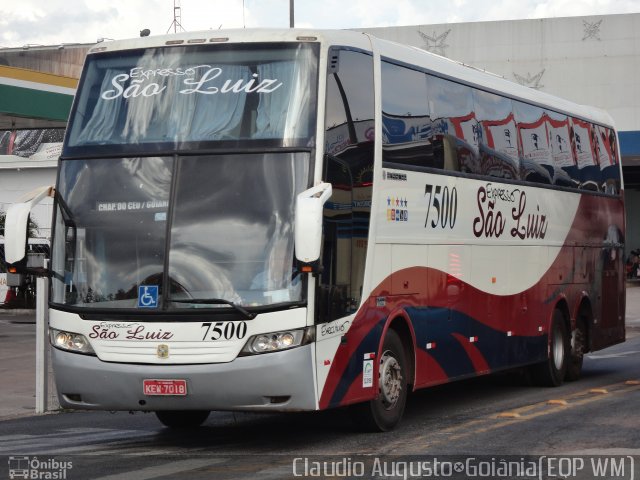 Expresso São Luiz 7500 na cidade de , por Vicente Pinto Moreira. ID da foto: 1434965.