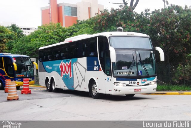 Auto Viação 1001 2810 na cidade de São Paulo, São Paulo, Brasil, por Leonardo Fidelli. Número da foto: #1436081.