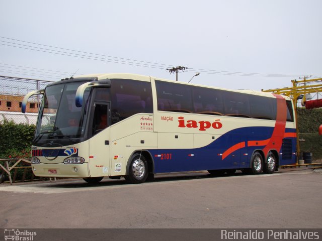 Viação Santana Iapó 2101 na cidade de Ponta Grossa, Paraná, Brasil, por Reinaldo Penha. Número da foto: #1434222.