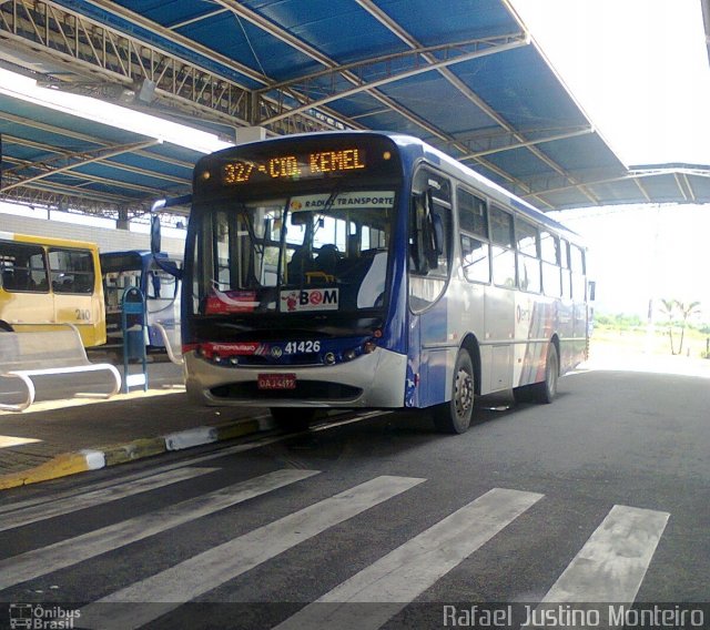 Radial Transporte Coletivo 41.426 na cidade de Poá, São Paulo, Brasil, por Rafael Justino Monteiro. Número da foto: #1437358.