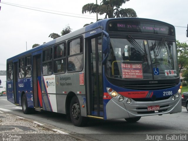 Viação Osasco 21.186 na cidade de Osasco, São Paulo, Brasil, por Jorge  Gabriel. Número da foto: #1437026.