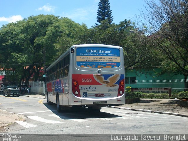 BBTT - Benfica Barueri Transporte e Turismo 5659 na cidade de Barueri, São Paulo, Brasil, por Leonardo Fávero  Brandet. Número da foto: #1437032.