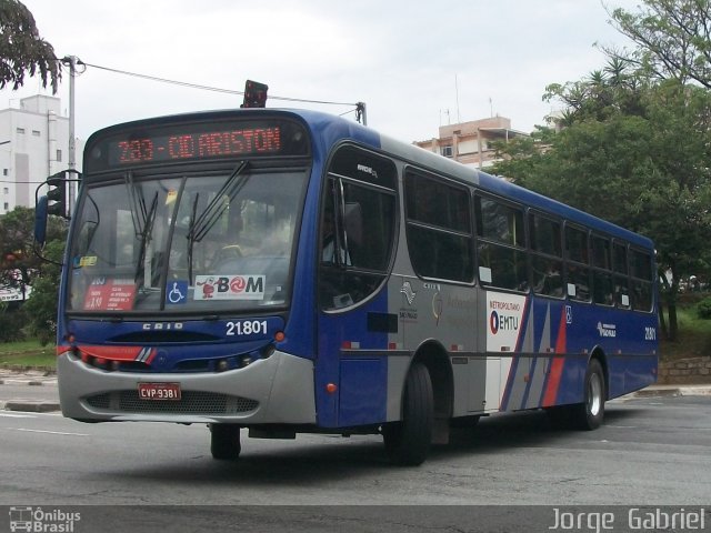 Viação Osasco 21.801 na cidade de Osasco, São Paulo, Brasil, por Jorge  Gabriel. Número da foto: #1437024.