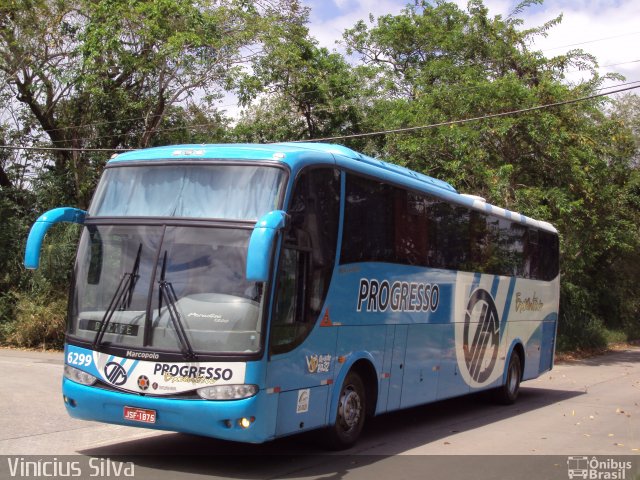 Auto Viação Progresso 6299 na cidade de Recife, Pernambuco, Brasil, por Vinicius Silva. Número da foto: #1439187.