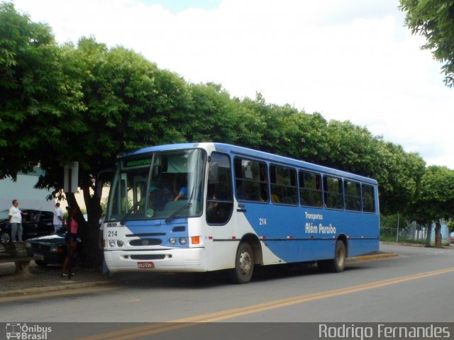 Transportes Além Paraíba 214 na cidade de Além Paraíba, Minas Gerais, Brasil, por Rodrigo Fernades. ID da foto: 1438631.