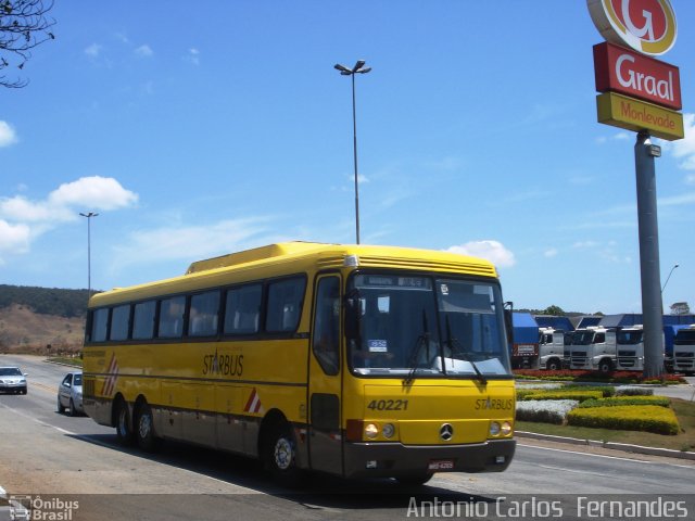 Viação Itapemirim 40221 na cidade de João Monlevade, Minas Gerais, Brasil, por Antonio Carlos Fernandes. ID da foto: 1438419.