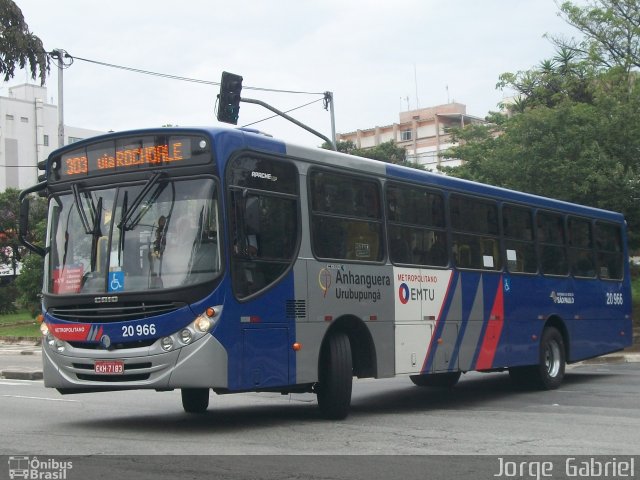 Auto Viação Urubupungá 20.966 na cidade de Osasco, São Paulo, Brasil, por Jorge  Gabriel. Número da foto: #1438842.