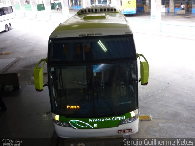 Expresso Princesa dos Campos 5866 na cidade de Curitiba, Paraná, Brasil, por Sergio Guilherme Ketes. Número da foto: #1438136.