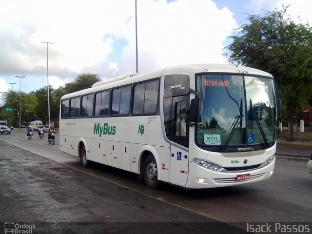 MyBus 4112 na cidade de Recife, Pernambuco, Brasil, por Isack Passos. ID da foto: 1440059.