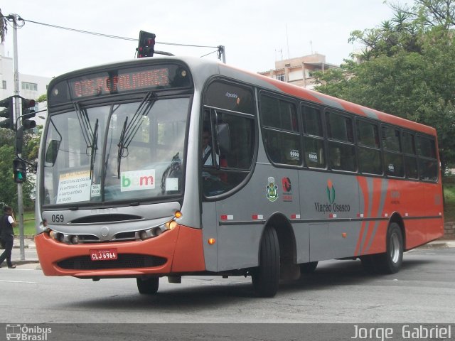 Viação Osasco 059 na cidade de Osasco, São Paulo, Brasil, por Jorge  Gabriel. Número da foto: #1438840.