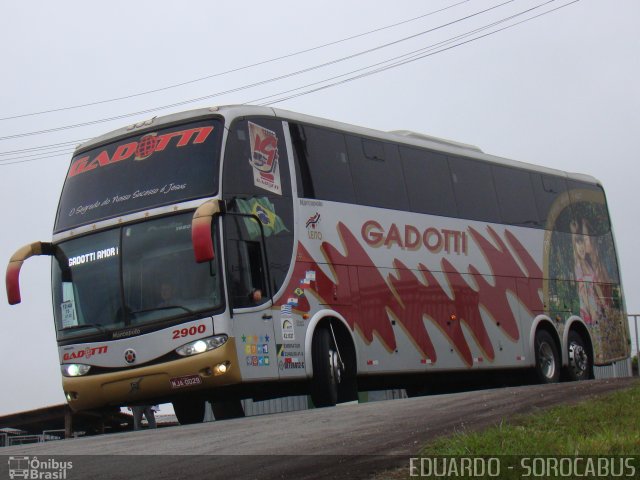 Auto Viação Gadotti 2900 na cidade de São Paulo, São Paulo, Brasil, por EDUARDO - SOROCABUS. Número da foto: #1382740.