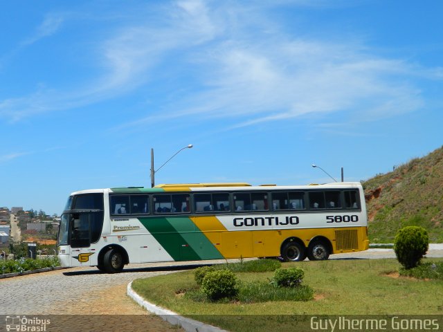 Empresa Gontijo de Transportes 5800 na cidade de João Monlevade, Minas Gerais, Brasil, por Guylherme Gomes. ID da foto: 1382946.