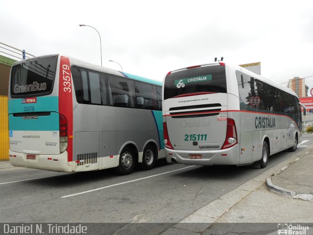 Expresso Cristália 215111 na cidade de Santo André, São Paulo, Brasil, por Daniel Nascimento  Trindade. Número da foto: #1382448.