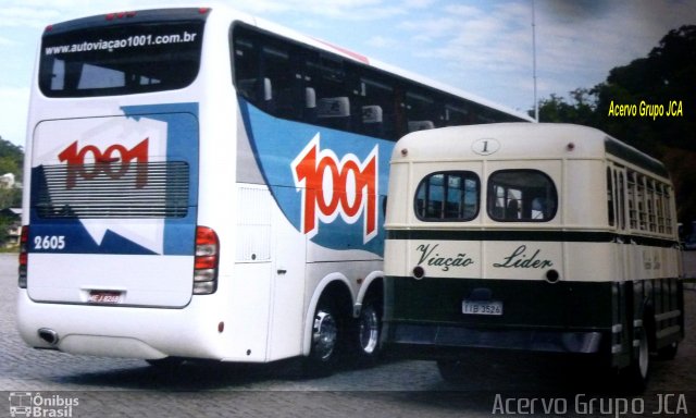 Auto Viação 1001 1 na cidade de Niterói, Rio de Janeiro, Brasil, por Carlos Júnior. Número da foto: #1382862.