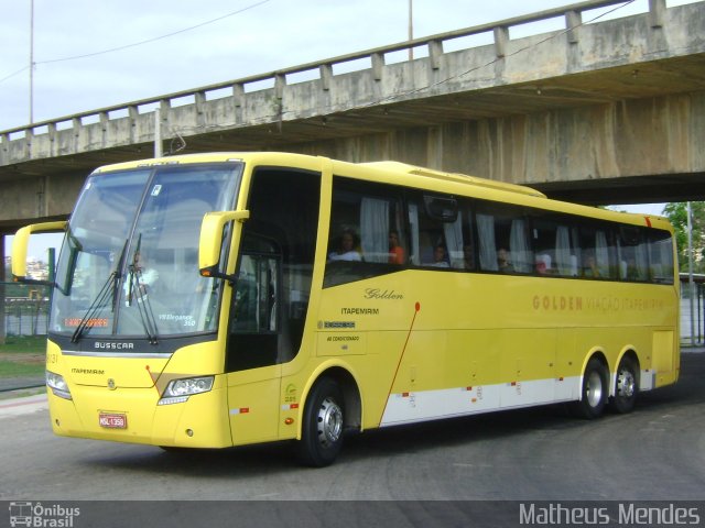 Viação Itapemirim 48131 na cidade de Vitória, Espírito Santo, Brasil, por Matheus Mendes. Número da foto: #1383194.