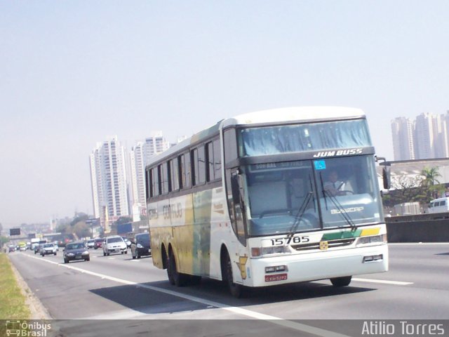 Empresa Gontijo de Transportes 15785 na cidade de Guarulhos, São Paulo, Brasil, por Atilio Torres. Número da foto: #1441837.