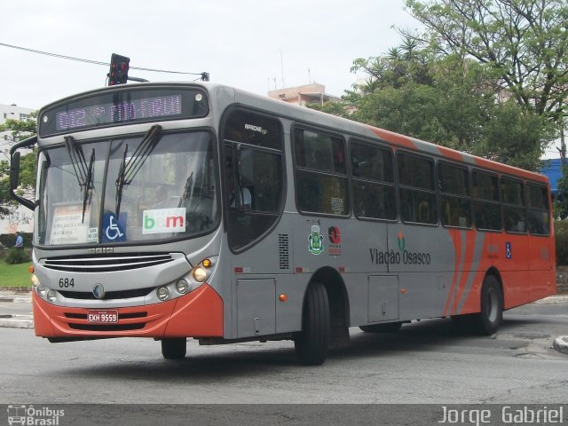 Viação Osasco 684 na cidade de Osasco, São Paulo, Brasil, por Jorge  Gabriel. Número da foto: #1441730.