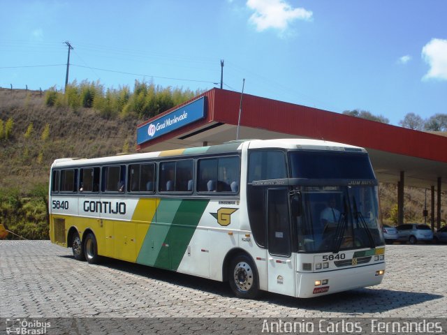 Empresa Gontijo de Transportes 5840 na cidade de João Monlevade, Minas Gerais, Brasil, por Antonio Carlos Fernandes. Número da foto: #1440408.