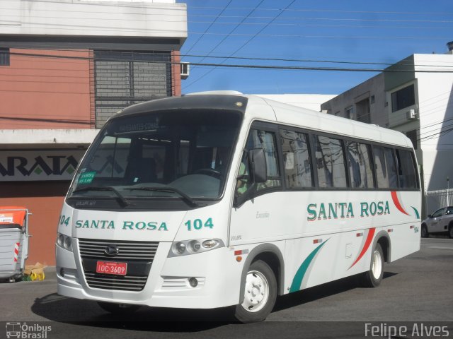 Empresa Auto Viação Santa Rosa 104 na cidade de Pelotas, Rio Grande do Sul, Brasil, por Felipe Alves. Número da foto: #1384224.