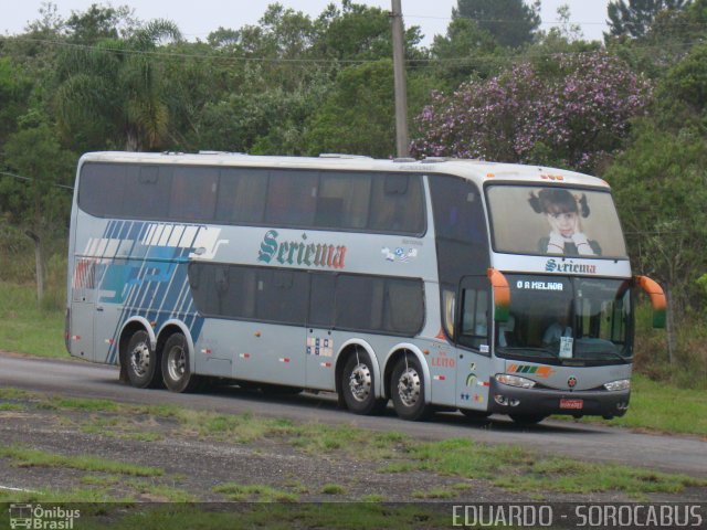 Seriema Turismo 6001 na cidade de São Paulo, São Paulo, Brasil, por EDUARDO - SOROCABUS. ID da foto: 1384360.