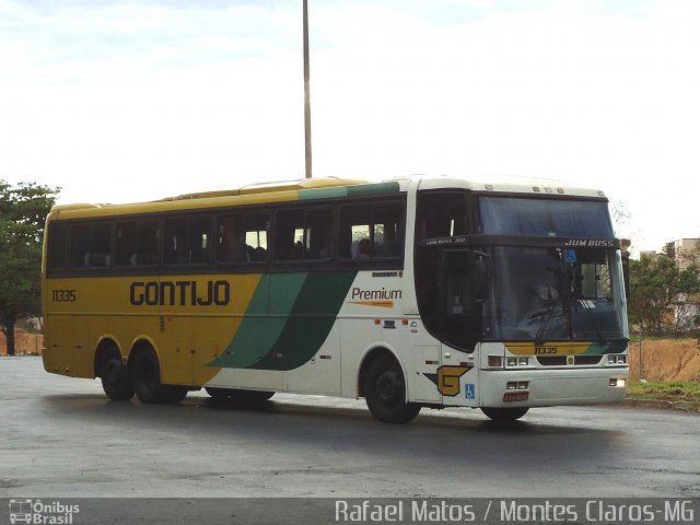 Empresa Gontijo de Transportes 11335 na cidade de Montes Claros, Minas Gerais, Brasil, por Rafael Matos. Número da foto: #1385964.