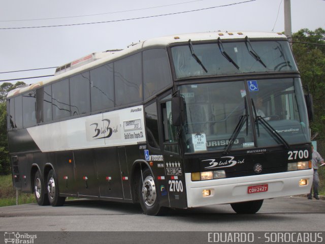 Black Bird Turismo e Transportes 2700 na cidade de São Paulo, São Paulo, Brasil, por EDUARDO - SOROCABUS. Número da foto: #1384374.