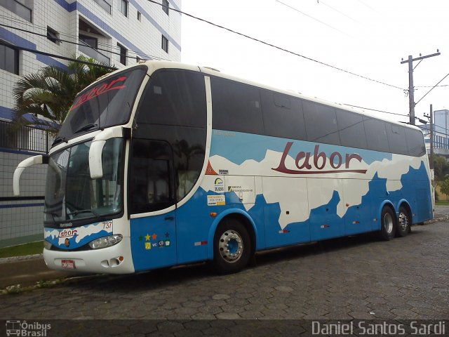 Transportes Labor 737 na cidade de Praia Grande, São Paulo, Brasil, por Daniel Santos Sardi. Número da foto: #1386022.