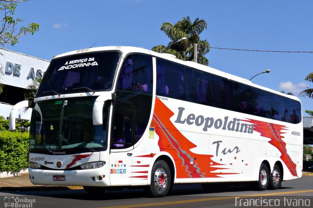 Leopoldina Turismo 4000 na cidade de Assis, São Paulo, Brasil, por Francisco Ivano. Número da foto: #1386082.