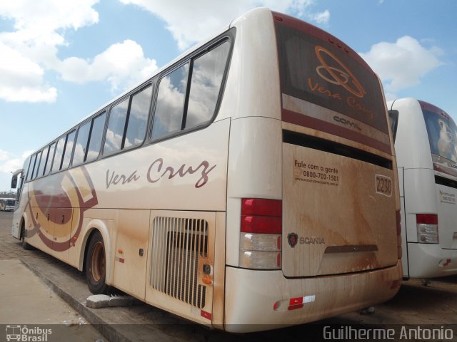 Vera Cruz Transporte e Turismo 2230 na cidade de Araxá, Minas Gerais, Brasil, por Guilherme Antonio. Número da foto: #1384701.
