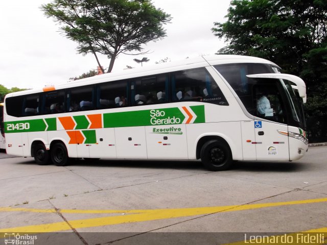 Cia. São Geraldo de Viação 21430 na cidade de São Paulo, São Paulo, Brasil, por Leonardo Fidelli. Número da foto: #1386141.