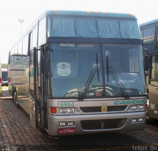 Viação Garcia 6904 na cidade de Londrina, Paraná, Brasil, por Felipe  Dn. Número da foto: #1384872.