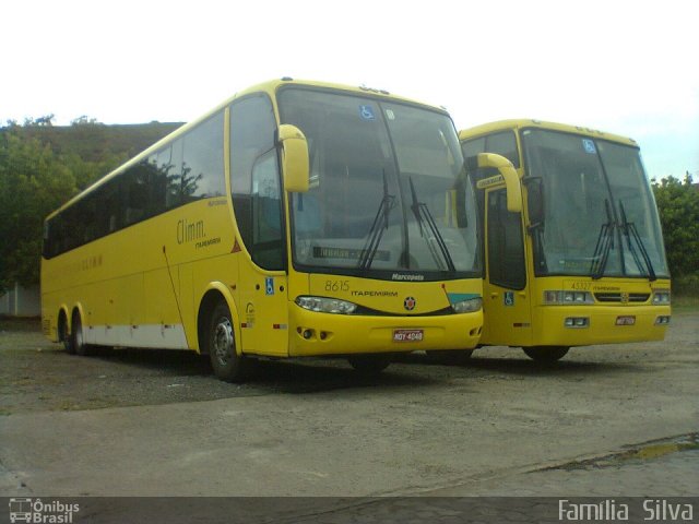 Viação Itapemirim 8615 na cidade de Paraíba do Sul, Rio de Janeiro, Brasil, por Família  Silva. ID da foto: 1387684.