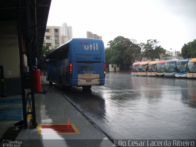 UTIL - União Transporte Interestadual de Luxo 9804 na cidade de Belo Horizonte, Minas Gerais, Brasil, por Julio Cesar Lacerda Ribeiro. Número da foto: #1388228.
