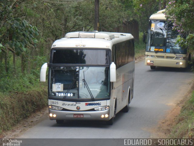 Breda Transportes e Serviços 1825 na cidade de São Paulo, São Paulo, Brasil, por EDUARDO - SOROCABUS. ID da foto: 1387207.