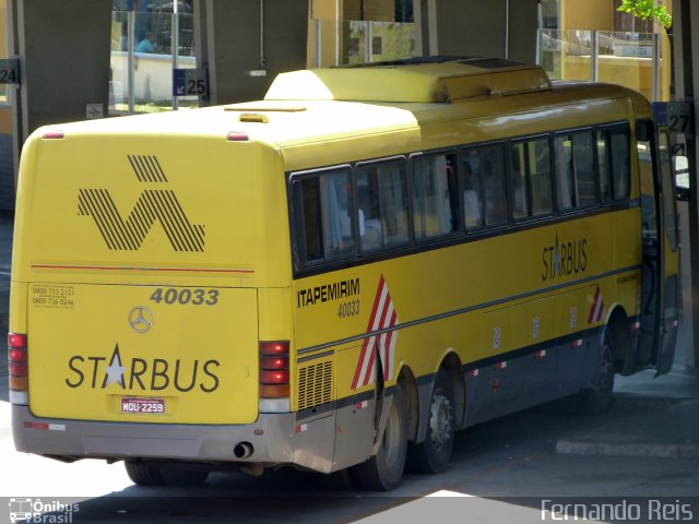 Viação Itapemirim 40033 na cidade de Ribeirão Preto, São Paulo, Brasil, por Fernando Reis. Número da foto: #1386698.